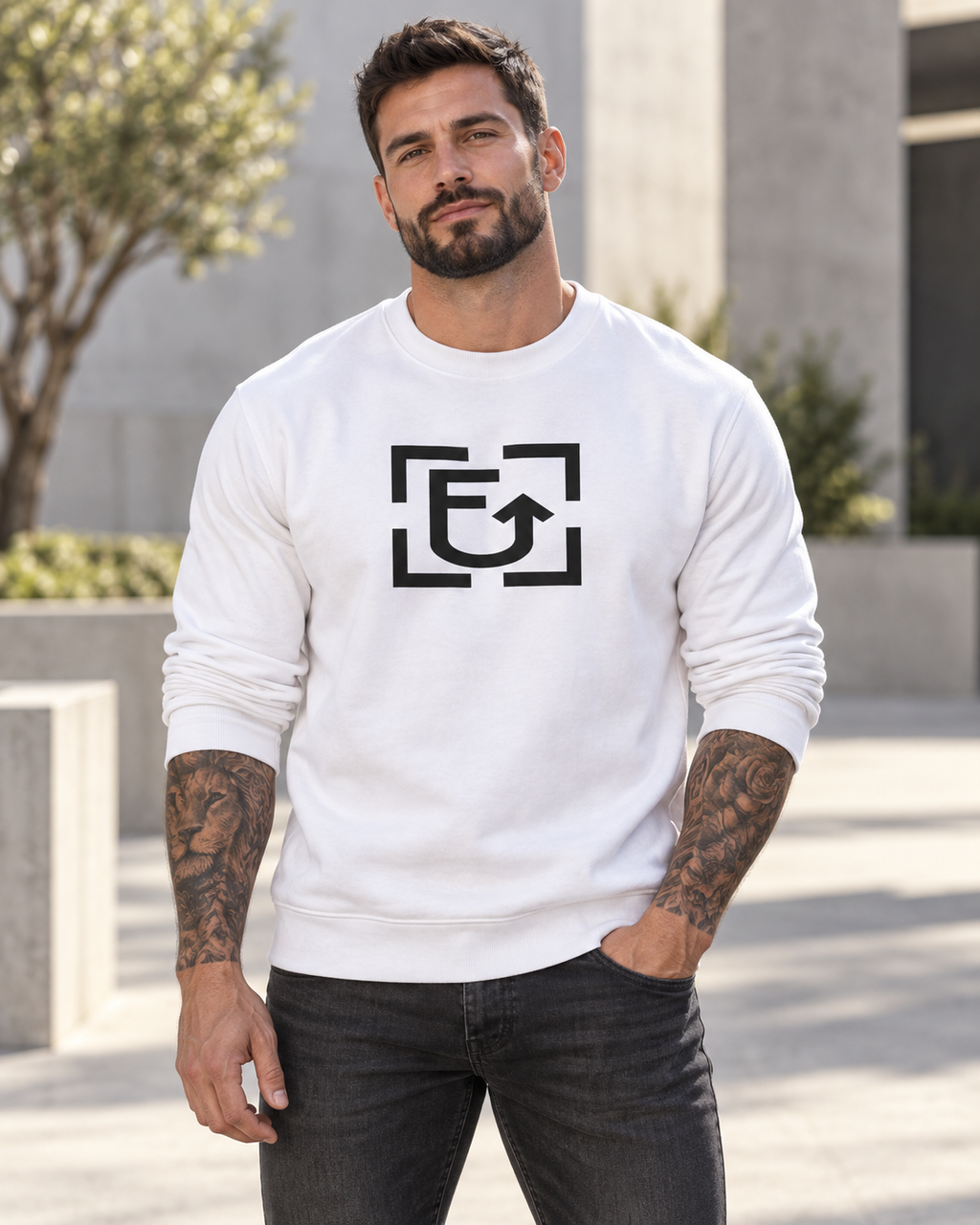 FUUP Core Box Logo Crewneck
